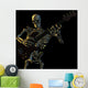 Skeleton Playing Guitar Wall Mural