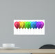 Balloon Rainbow Wall Decal