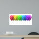 balloon rainbow Wall Decal