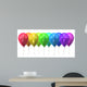 balloon rainbow Wall Decal