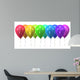 balloon rainbow Wall Decal