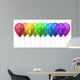 balloon rainbow Wall Decal