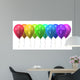 balloon rainbow Wall Decal