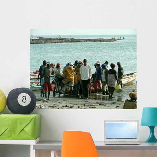 Retour Peche Wall Decal
