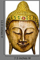 Thai Mask White Wall Decal