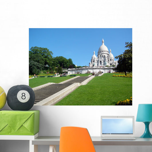 Clocher Du Sacré-coeur De Paris Wall Mural