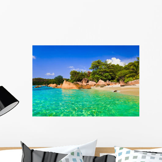 Beach Anse Lazio Seychelles