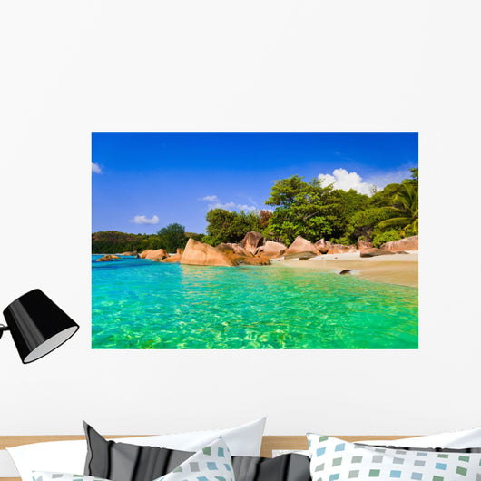 Beach Anse Lazio Seychelles