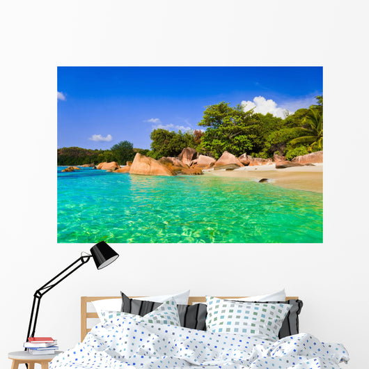 Beach Anse Lazio Seychelles