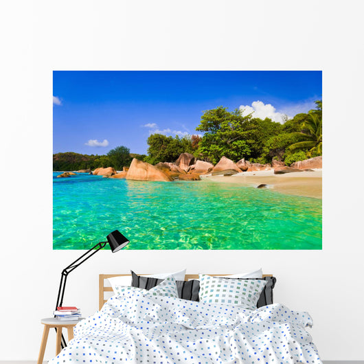 Beach Anse Lazio Seychelles