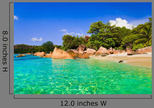 Beach Anse Lazio Seychelles