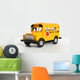 toy school bus Wall Decal