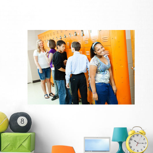 Teens between Classes