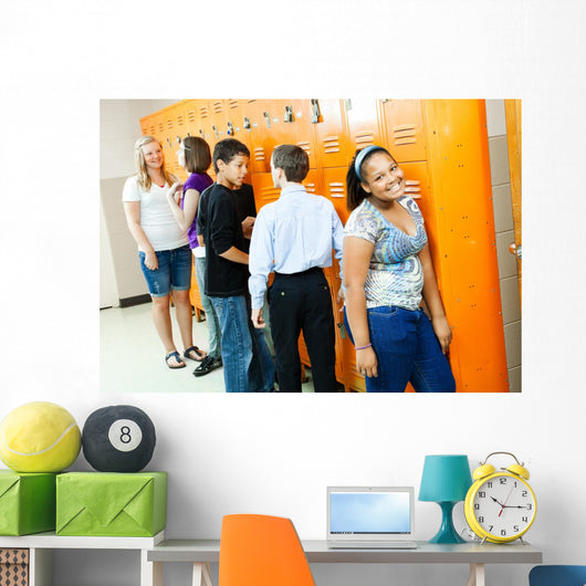 Teens between Classes