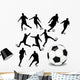 Soccer Players Wall Mural