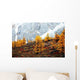 Autumn Mountain Forest Wall Decal