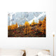 Autumn Mountain Forest Wall Decal