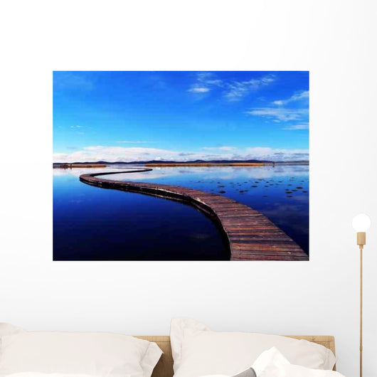 Peaceful Lake Wall Decal