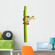 Frog Bamboo Wall Decal