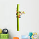 Frog Bamboo Wall Decal