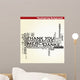 thanksgiving background Wall Decal