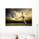 Shoot Football Player Outdoor