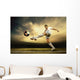 Shoot Football Player Outdoor