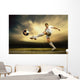 Shoot Football Player Outdoor