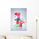 Dripping Nail Polish Wall Mural