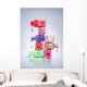 Dripping Nail Polish Wall Mural