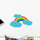 Rainbow and Clouds Wall Decal