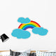 Rainbow and Clouds Wall Decal