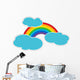 Rainbow and Clouds Wall Decal