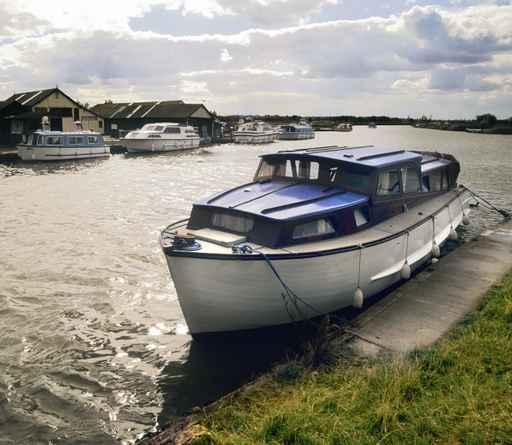 Norfolk Broads with Boats Wall Decal