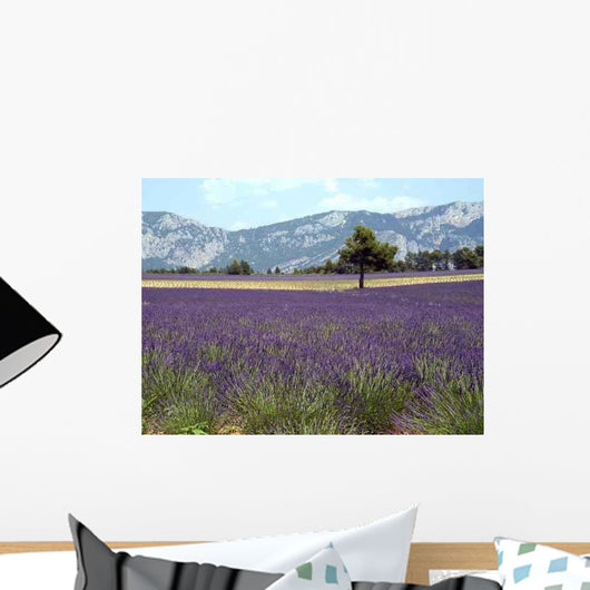 Lavender Field Wall Decal