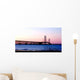 Mackinaw Bridge Sunset Wall Decal