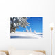 Snowy Mountain Forest Wall Decal