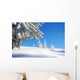 Snowy Mountain Forest Wall Decal