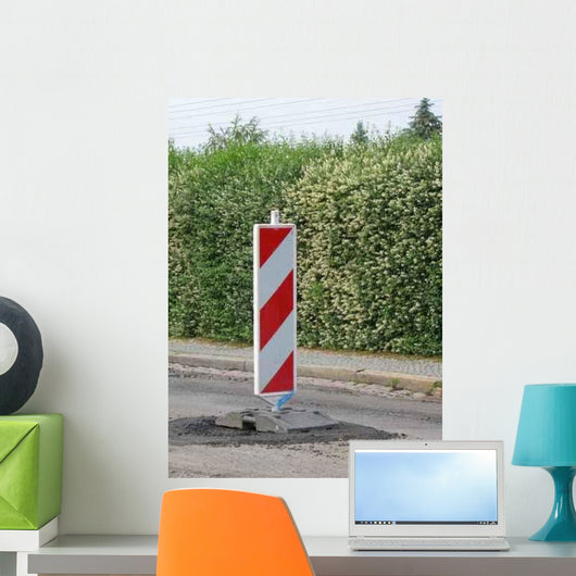 Warnzeichen Wall Decal