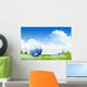 Ecology Concept Blue Planet Wall Decal