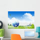 Ecology Concept Blue Planet Wall Decal