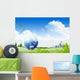 Ecology Concept Blue Planet Wall Decal