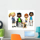 Five Injured Cartoon Kids