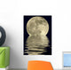 2400mm True Full Moon Wall Mural