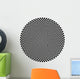 Optical Illusion Circle Wall Decal