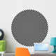 Optical Illusion Circle Wall Decal