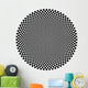 Optical Illusion Circle Wall Decal