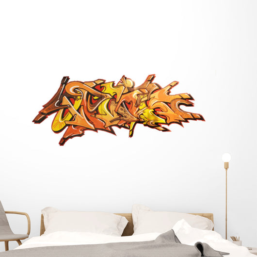 Tag Wall Mural