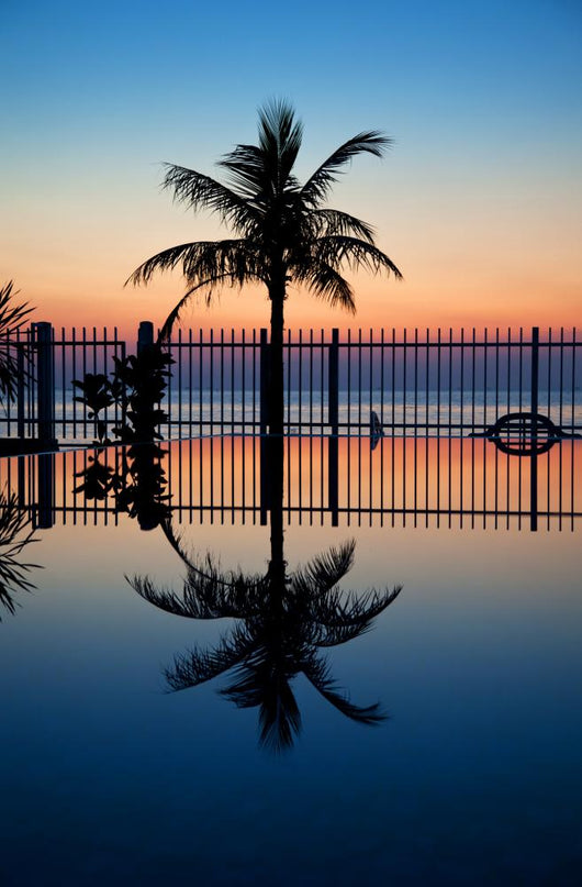 Sunset and Infinity Pool