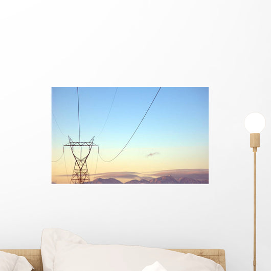 Power Lines Wall Decal